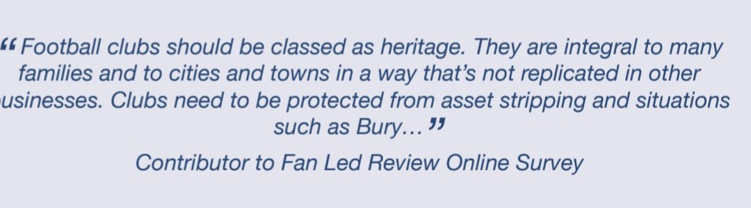 Nicks648's tweet image. This is taken from the football fan led review. To see this repeated again at #readingfc beggars belief. The time for this Bill to pass is now. It is a national disgrace what is once again happening in Football at Reading and needs to fixed immediately. @SellBeforeWeDai