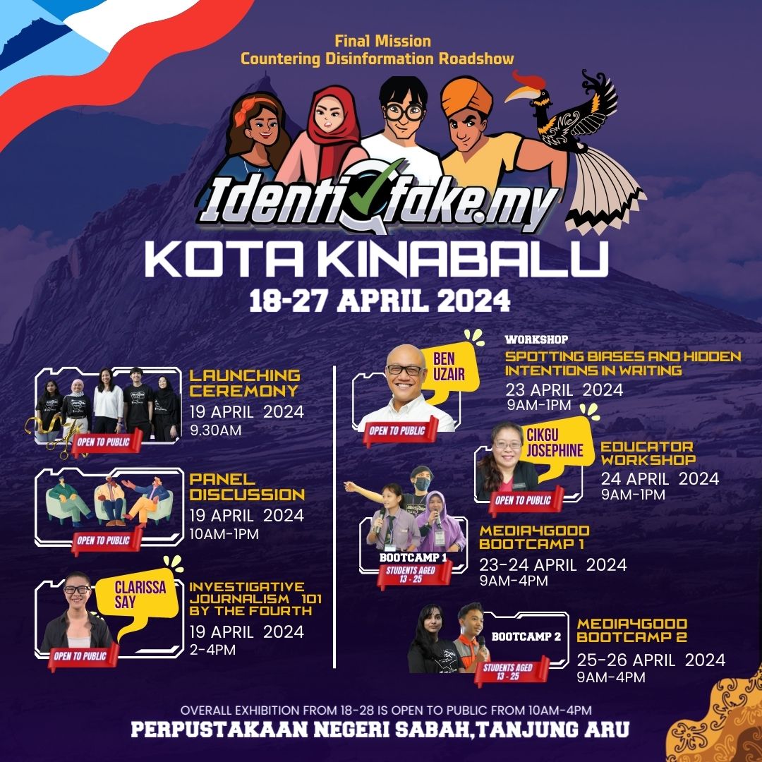 mediaedu4all's tweet photo. Destinasi terakhir team @mediaedu4all selepas raya. Walaupun raya sebulan, pameran kami diteruskan sambil makan rendang dan ketupat di Kota Kinabalu! haha

Any Sabahan nak datang rojer di https://t.co/P9FBpjMyQw! https://t.co/MY6IdFXqdv