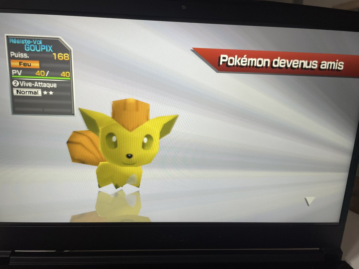 Des années et des années après, apparition d’un petit shiny sur Pokémon  Rumble 🥰😻