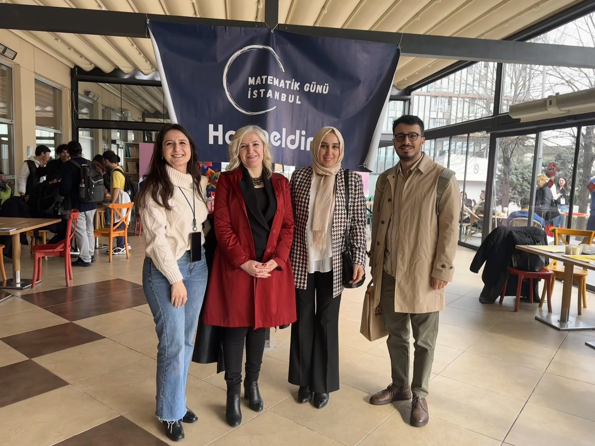 elif_bahad's tweet photo. Matematiksel farkındalık yaratmak için π sayısına ithafen 14 Mart'ta kutladığımız Matematik Günü'nde, Matematik Kulüpleri Birliğinin Kültür Üniversitesinde düzenlediği panelde Doç.Dr.Emre Ev Çimen, Doç.Dr.Serkan Özel ve Dr. Gülen Ulusoy ile Türkiye'de matematik eğitimini konuştuk https://t.co/KZ4Lb3aqTu