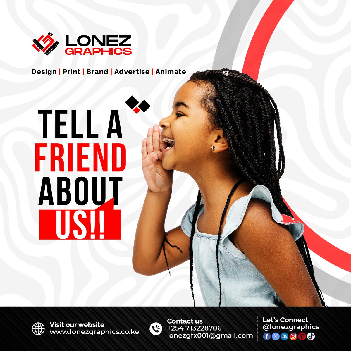 lonezgraphics's tweet photo. Posters | Flyers | Logos | Motion Graphics | Branding | T-shirt Printing | Stickers | Banners | Signs | Social Media Marketing | Websites
KES 1400 Sodom and Gomorrah Osoro Jacque Maribe Thika Road Kenya Shilling Jowie

https://t.co/d7eTfXTh1c https://t.co/gULK9LIYYg