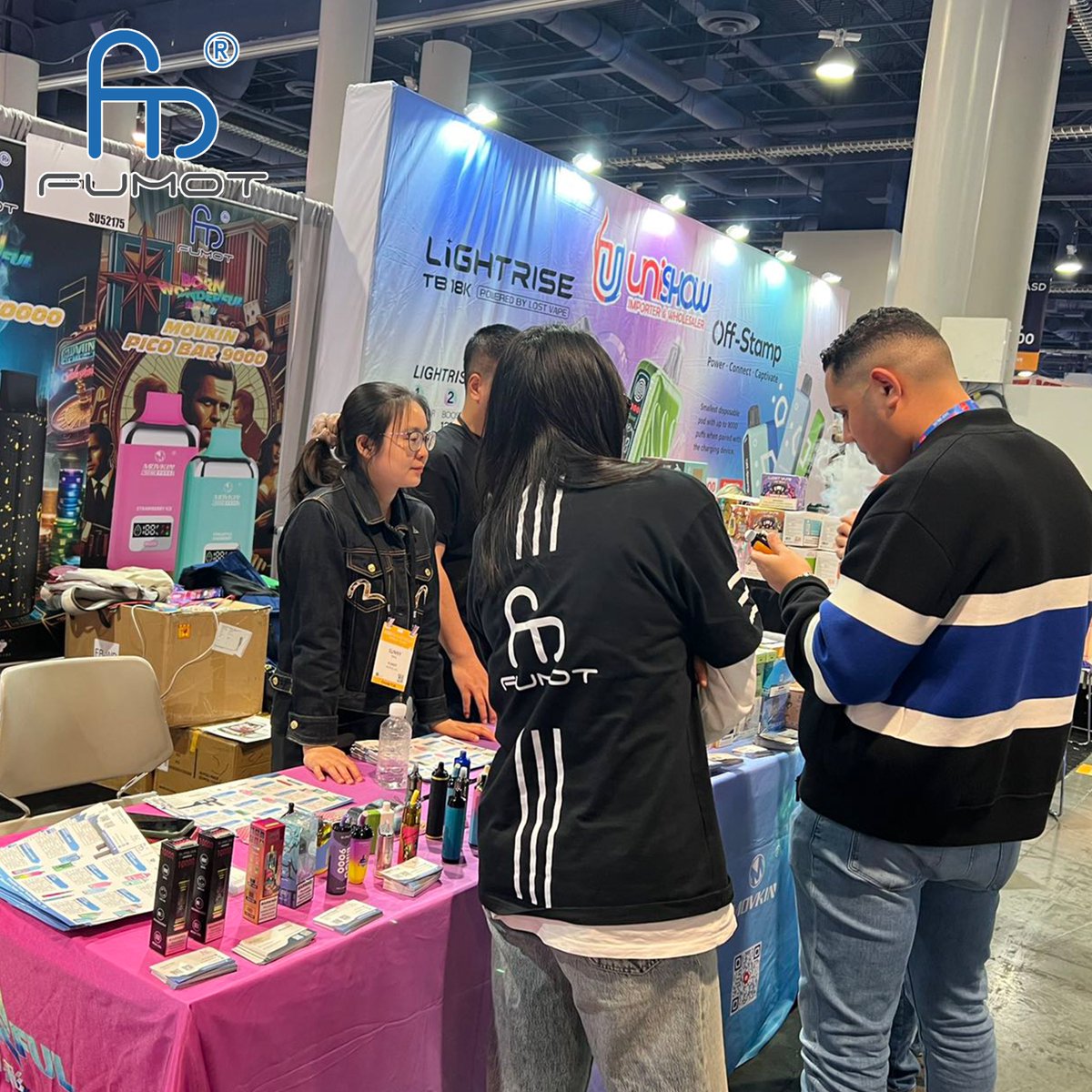 In this month, we're in the USA! We had a perfect experience at ASD Market Week 2024. 
Next, let's meet in Miami! 😊

#fumot #fumotvape #vaping #vapinglife #ASDMarketWeek #vapestyle #AltProExpo #MiamiEvent #vapeday #vaping #vape