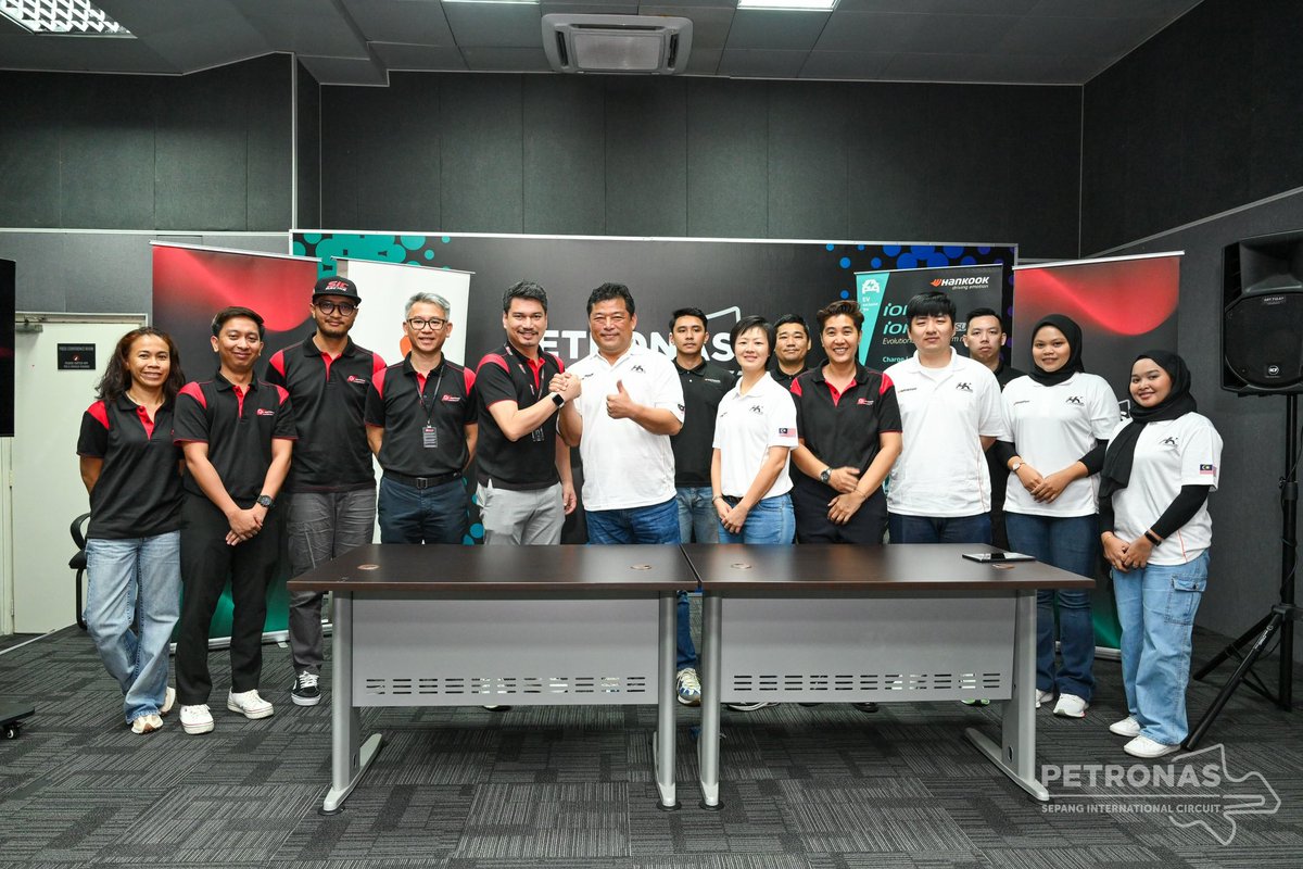 NEW PARTNERSHIP SEALED 🫱🏻‍🫲🏼 HANKOOK IS THE OFFICIAL TYRE PARTNER FOR MALAYSIA CHAMPIONSHIP SERIES AND SEPANG 1000KM 🏁 #MCS2024 #S1K2024 #SepangCircuit