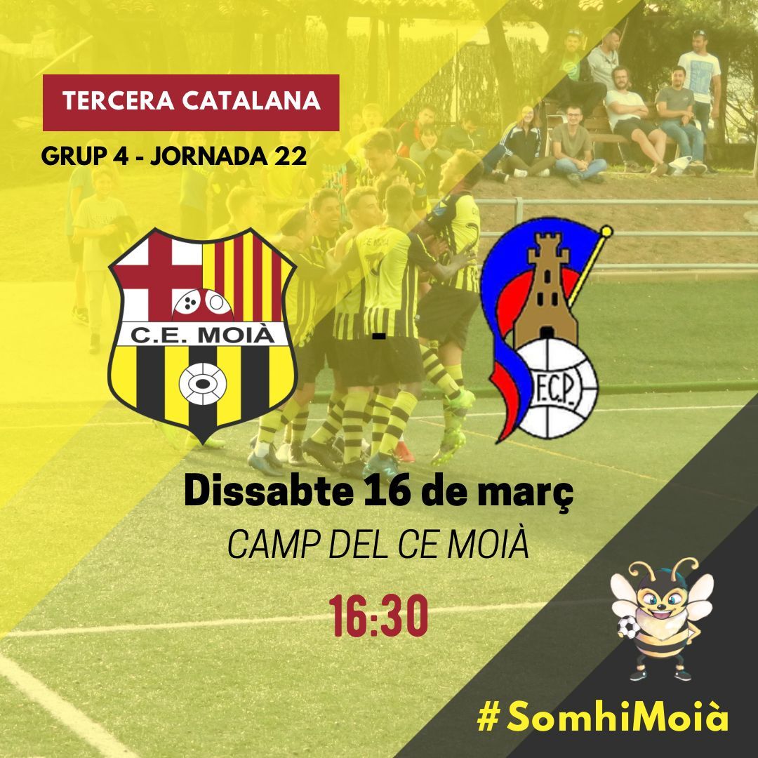 cemoia1922's tweet photo. ⚽️ JORNADA 22 ⚽️
Tercera catalana

🗓️ Dissabte 16 de març
🕔 16:30
🏟️ Camp del CE Moià 
#cemoià #futbol #moià #moianès #futcat #3cat4 #fcf #moianès https://t.co/hVR8i4unwg