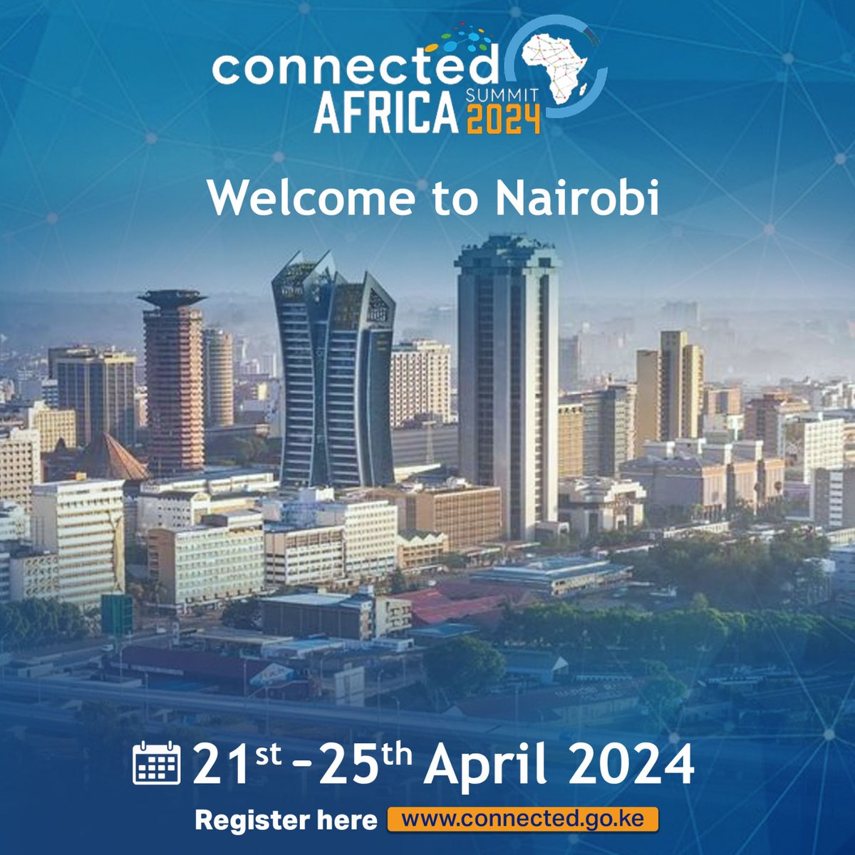 Explore Nairobi's magic at #ConnectedAfricaSummit2024, exchange ideas, forge partnerships, and explore new digital opportunities in Africa. Register: connected.go.ke