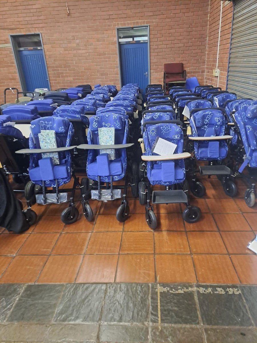 PhophiRamathuba's tweet photo. Locate us at Tshilidzini later today as we hand over these assistive devices called “Madiba Buggy” to children with severe disabilities. More than 112 children will benefit from this program.Our team will also revamp old once which are no longer fit for purpose #HumanRightsMonth https://t.co/EVCbBPis8h