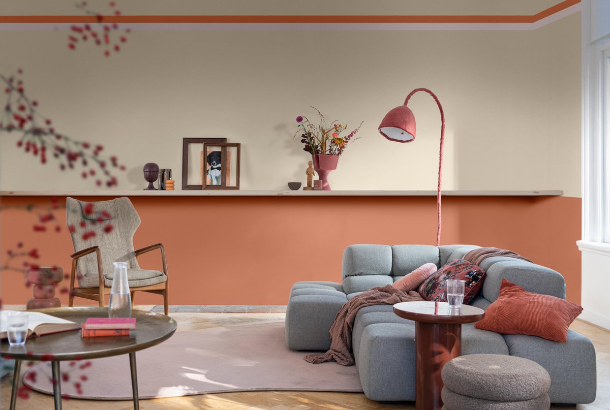 Transform your clients' spaces into oases with our 2024 Colour of the Year, Sweet Embrace!🌷 This positive tone creates a warm & uplifting feel, perfect for redefining living spaces. Use Sweet Embrace & its coordinated palettes to transform homes into welcoming sanctuaries.