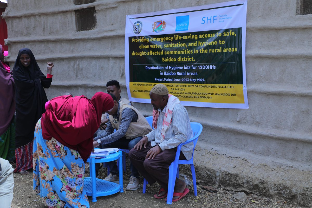 reado_org's tweet photo. We have successfully distributed hygiene and dignity kits to the residents of Salbuuy Village. Kits containing essential items aimed at supporting both personal and community hygiene practices, thereby preventing diseases and enhancing the overall well-being of the villagers. https://t.co/2GdaebWZT2