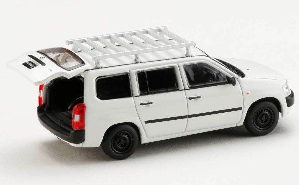 hobbysearch_mc's tweet image. 【ミニカー予約】ホビージャパン HJ64
1/64 トヨタ プロボックス
バン DX
カスタムバージョン ルーフキャリア付き
カスタムバージョン マットカラー
各色予約開始です！→ 1999.co.jp/search?typ1_c=…
バックドア開閉
#ミニカー #プロボックス #PROBOX #商用車 #プロボックスカスタム #Toyota #DiecastCar