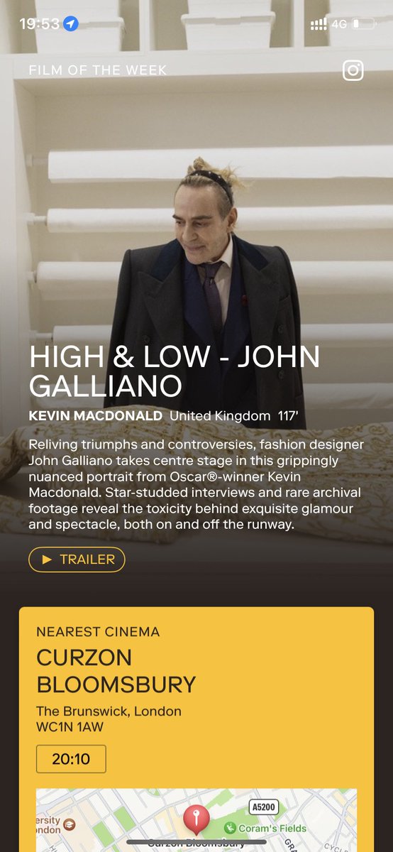 Saw the high and Low of #JohnGalliano this week by #kevinmacdonald. 
I had forgotten the GENIUS Galliano was. 
His work at <a href="/Dior/">Dior</a> was SO beautiful and so intense.