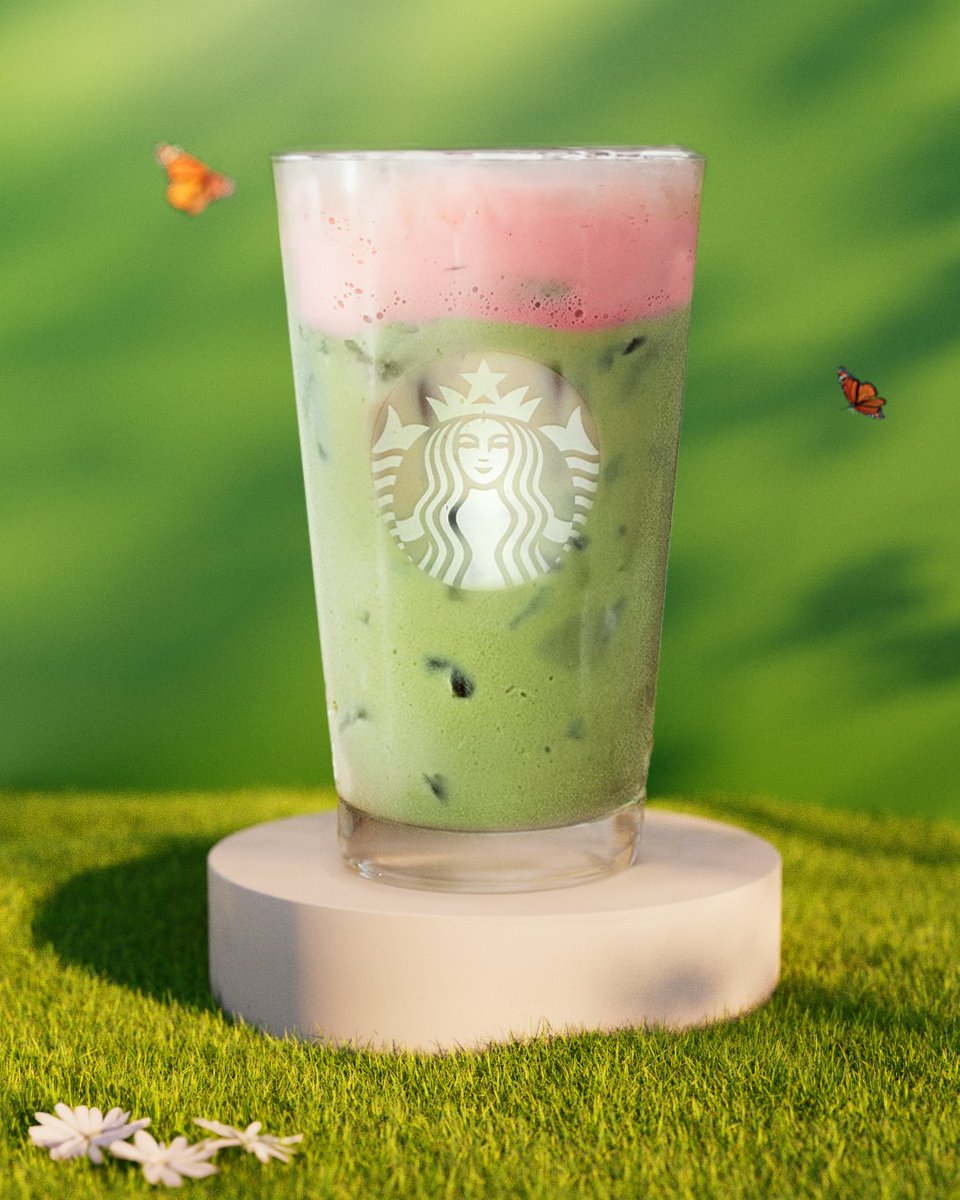 Si creías haberlo probado todo, te equivocas: llega el nuevo Iced Strawberry Matcha Latte. 🙌🏼 El sabor del Matcha y el dulzor de la espuma de crema de fresa… ¡te enamorarán! 💚 🍓 Menciona a la persona que lo probará contigo 👇🏼 #Spring #Matcha