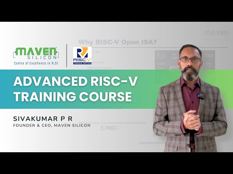 designreuse's tweet photo. Advanced #RISCV Training Course | @MavenSilicon - RISC-V Global Training Partner https://t.co/baQm786G4X https://t.co/aMNx5Njhim