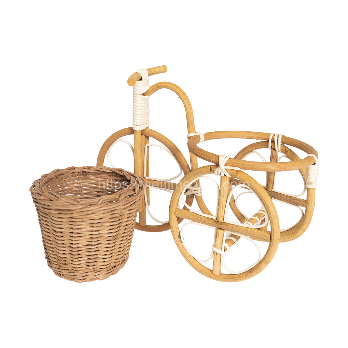 viettimecraft's tweet photo. Let's decorate your room with Vintage Rattan Tricycle Bike Shaped Planter Flowerpot.  #style #homedecor #diy #handicraft #wholesale #socialselling https://t.co/4SiUmxXUBo