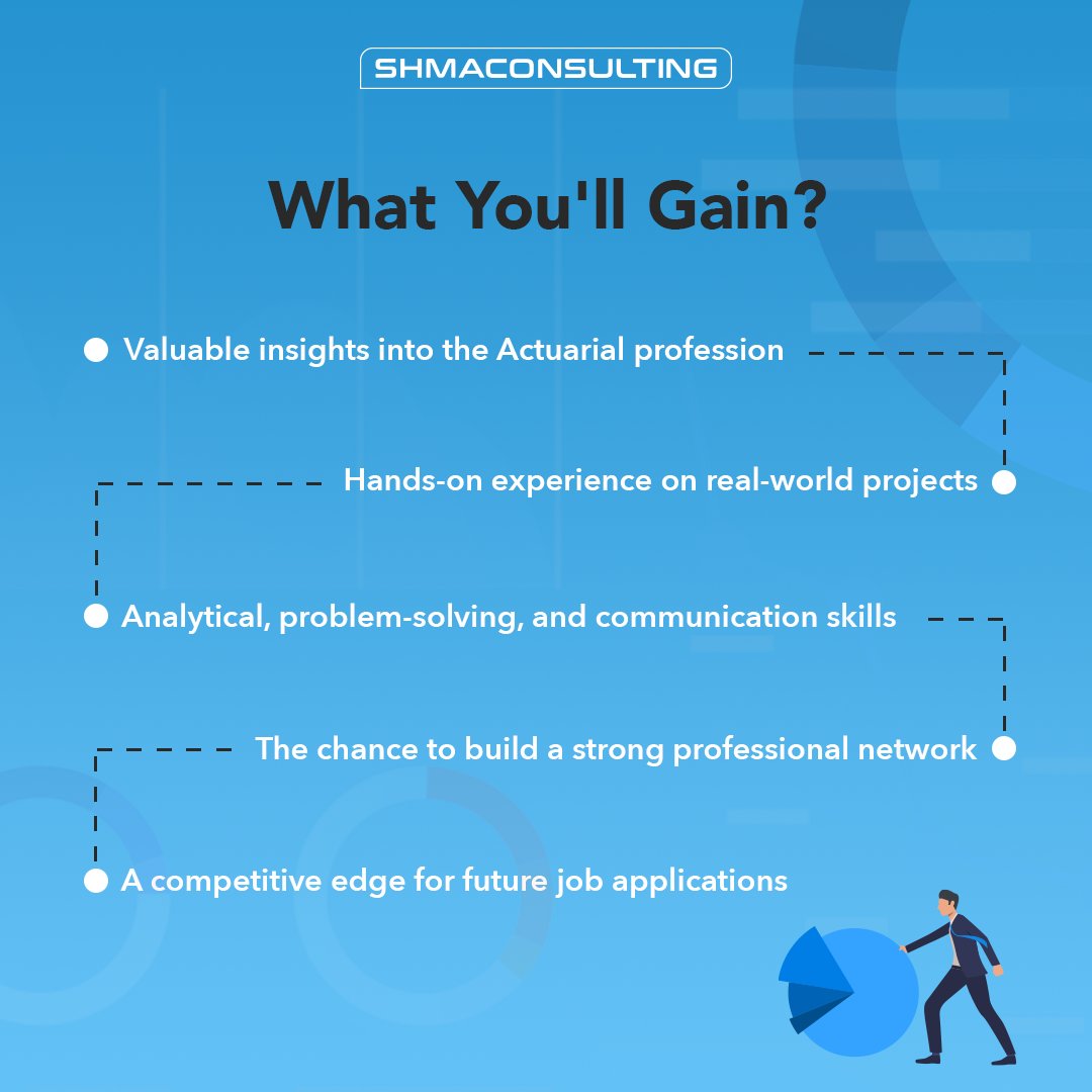 SHMAConsulting's tweet photo. Are you a math-loving problem solver? Join SHMA’s Actuarial Internship Programme! Work with top minds, engage in real projects, and get in-person training. Kickstart your career journey in Actuarial Sciences. Apply now at www.shmaglobal.comor info@shmaconsulting.com https://t.co/CYg3Bcx8CY
