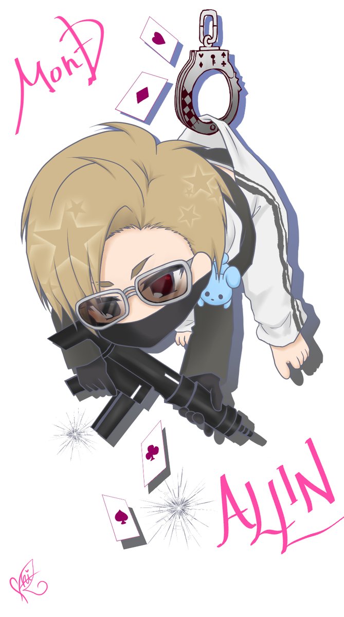 ALLIN ぷらーんシリーズ② ボス #MonD #ストグラファンアート #もんど
