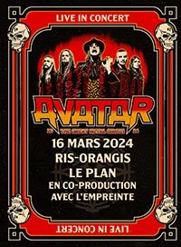 #Leplan #RisOrangis @Avatar nouveau concert vivement demain
😍🤘