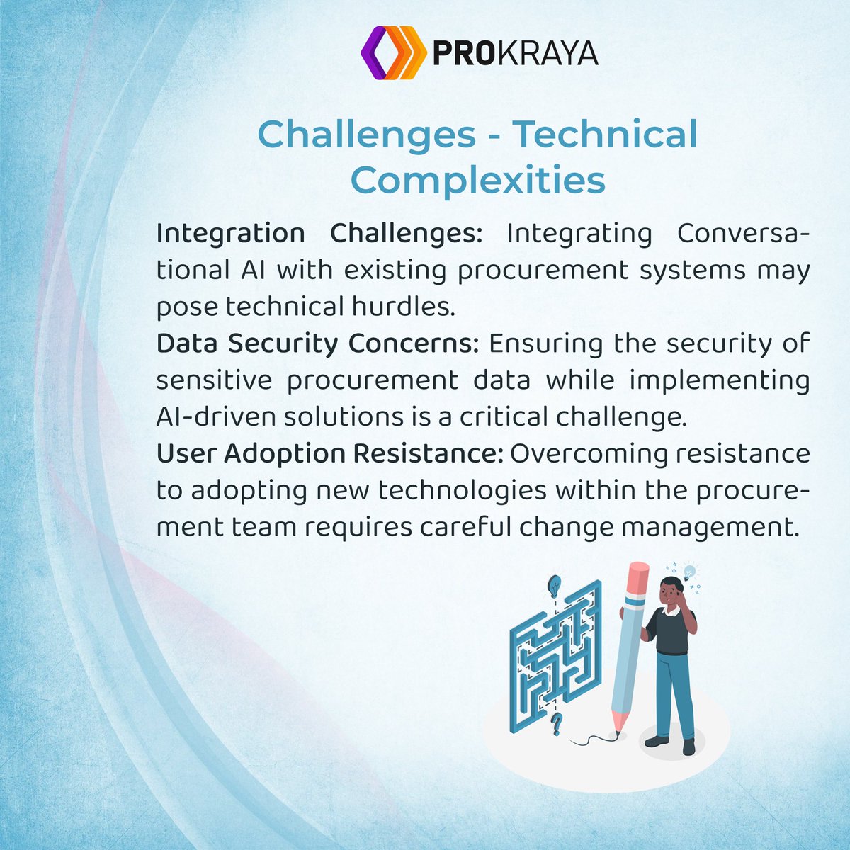 prokraya's tweet photo. Embrace the future of procurement with Conversational AI! This document unfolds the advantages and challenges of implementing Conversational AI in the procurement landscape.
#Prokraya #eSourcing #ProcurementAutomation #StreamlineProcurement #CostSavings #SupplierCollaboration https://t.co/rZAfXiVQE2