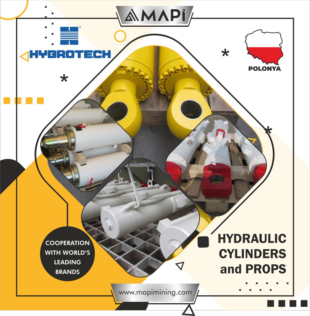 mapimining's tweet image. #mapi #mapimining #hydrotech #hidroliksilindirlervedirekler #hydrauliccylindersandprops
