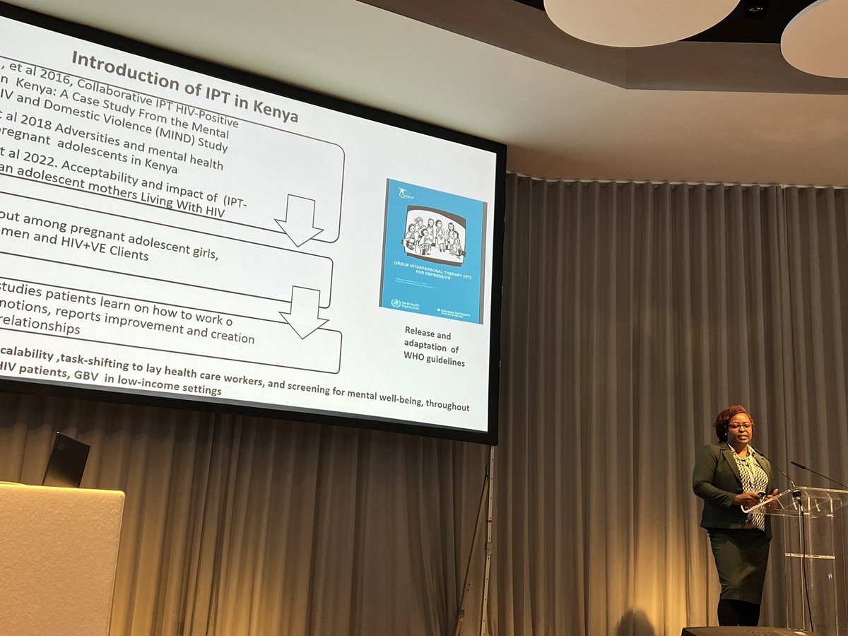 rduggins's tweet photo. Fantastic start to the day. Hearing about innovations in mental health support in Sub-Saharan Africa. Group IPT making a difference and strengthening relationships in communities #isiptcon2024 #isipt #ipt #iptuk @CNTWNHS https://t.co/oPOt4QoHrs