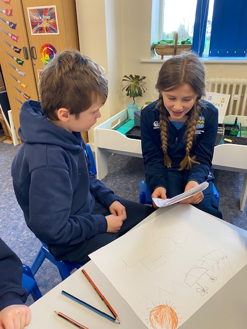 As part of World Book Day 5R created an adaptation of the famous story, 'How Anansi Got His Stories,' and created their own books. They've really enjoyed reading and sharing them with Year 2 this morning 💙💛