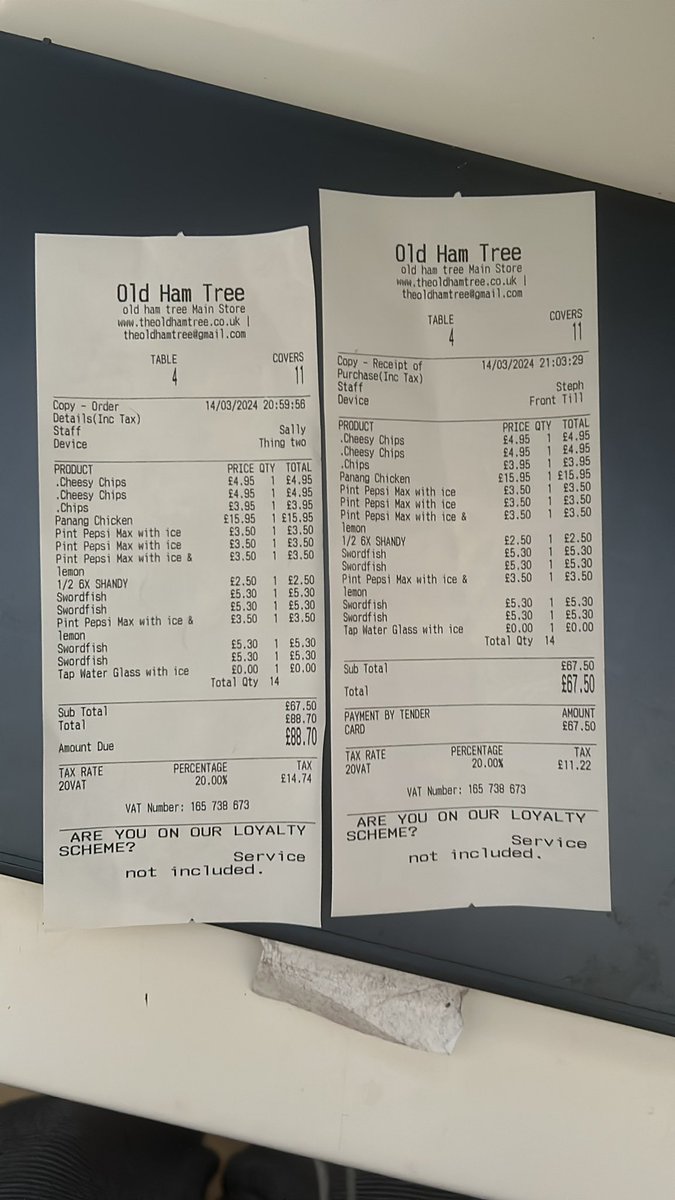 The Old Ham Tree tweet media