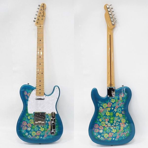 Fender Japan TL69 BFL Telecaster ブルーフラワーカラーの