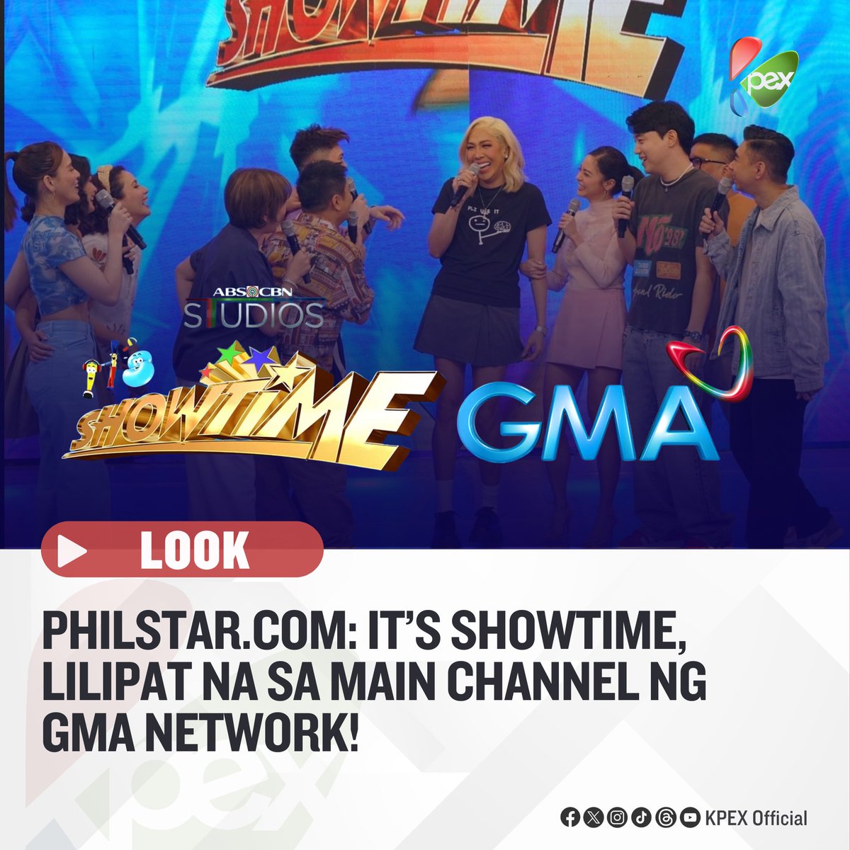 Wala pa mang opisyal na pahayag ang pamunuan ng GMA Network at ABS-CBN.

LOOK: It’s Showtime, mapapanood na sa main channel ng GMA Network ayon sa report ng Philstar.com.

BASAHIN: philstar.com/entertainment/…