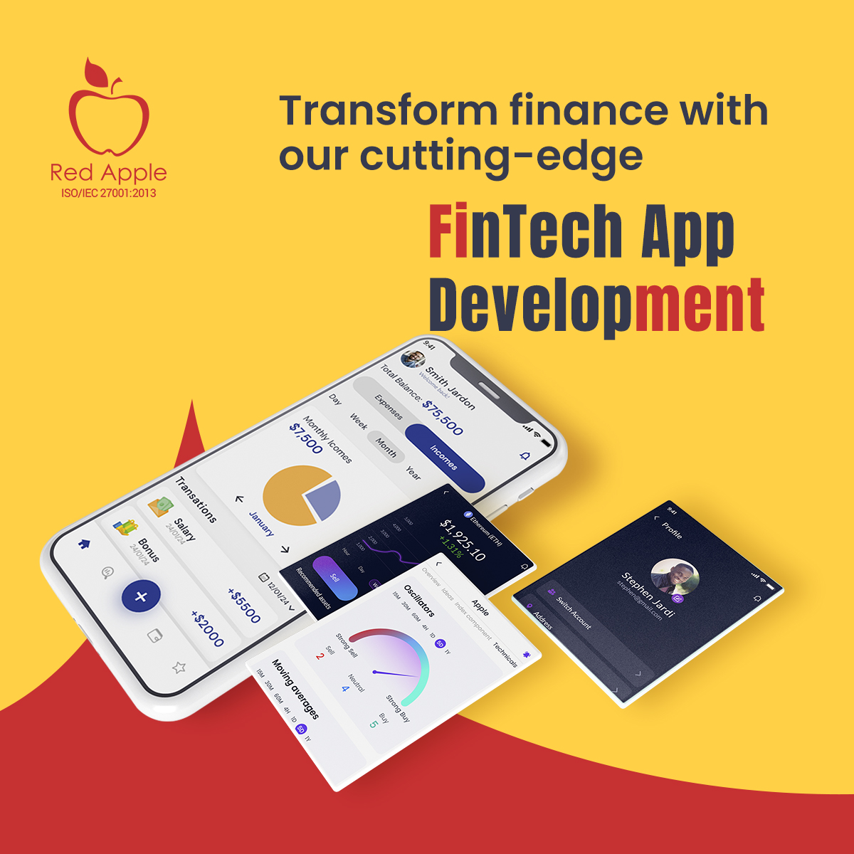 RedAppleTech's tweet photo. Stay Ahead in the Financial Landscape with Our Fintech App Development Solutions!

At Red Apple Technologies, we offer customized fintech solutions that match your business goals and objectives.

Know more at https://t.co/uDVi7zoLKH 

#fintech #appdevelopment #RedAppleTech https://t.co/YsUMrYmPoq