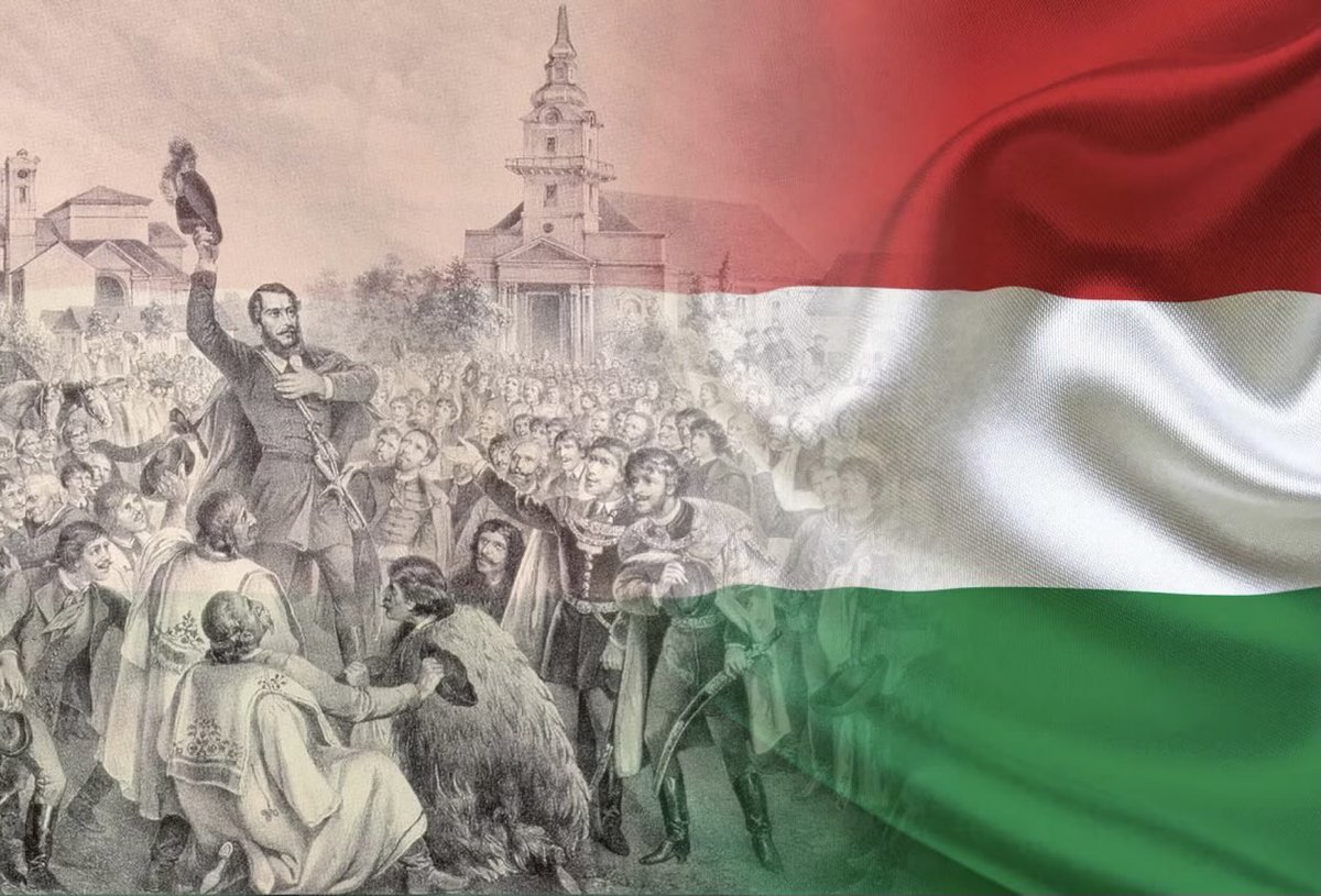 Today we commemorate the beginning of the Hungarian Revolution and Freedom Fight of 1848/1849. We'll never forget our heroes!