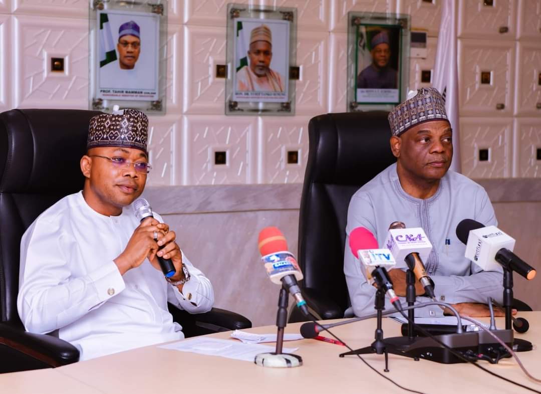 CMT_Kogi's tweet photo. Governor Ododo Visits TETFund Executive Secretary, Seeks Increase Intervention For Tertiary Institutions in Kogi 

The Executive Governor of Kogi State, His Excellency, Alhaji Ahmed Usman Ododo paid a courtesy visit on the Executive Secretary of Tertiary Education Trust Fund https://t.co/wf7X86uIlz