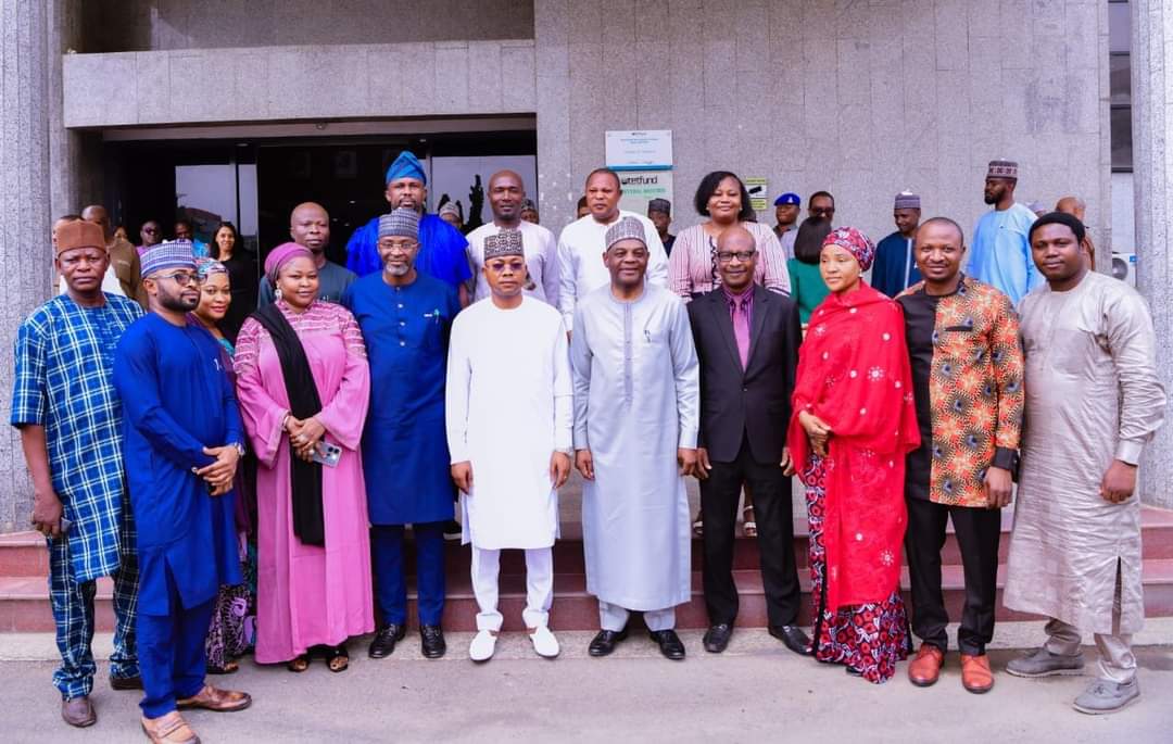 CMT_Kogi's tweet photo. Governor Ododo Visits TETFund Executive Secretary, Seeks Increase Intervention For Tertiary Institutions in Kogi 

The Executive Governor of Kogi State, His Excellency, Alhaji Ahmed Usman Ododo paid a courtesy visit on the Executive Secretary of Tertiary Education Trust Fund https://t.co/wf7X86uIlz