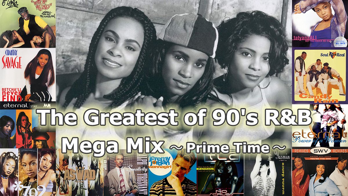 djrasbimero's tweet photo. 『The Greatest of 90's R&B Mega Mix ~Prime Time~』
A heart-warming MIX packed with 50 classic R&B songs from the 90s.
https://t.co/LVxiE0eFE1
#tlc #shanice #ralphtresvant #gabrielle #swv #jomanda #janetjackson #kutklose #soulforreal #ladae #lila #ali #celetia #eternal #allure https://t.co/uJXhmMsLJ1