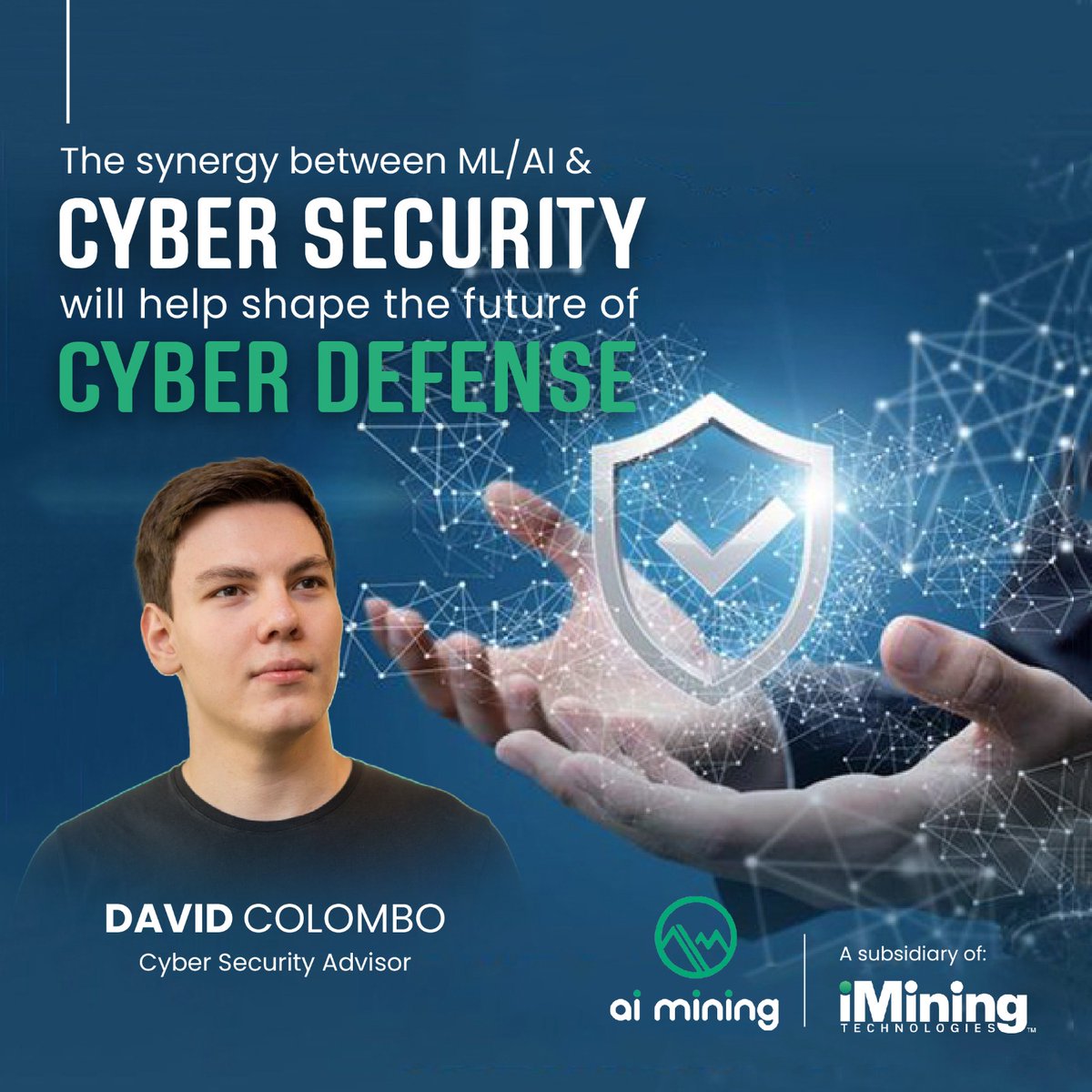 News! Thrilled to welcome Cyber Security Expert David Colombo to <a href="/aimining_tech/">AiMining Technologies</a>' Advisory Board! With his stellar track record and expertise in #AI, we're poised to make significant strides in #cybersecurity. 
For more information: shorturl.at/eBDT6