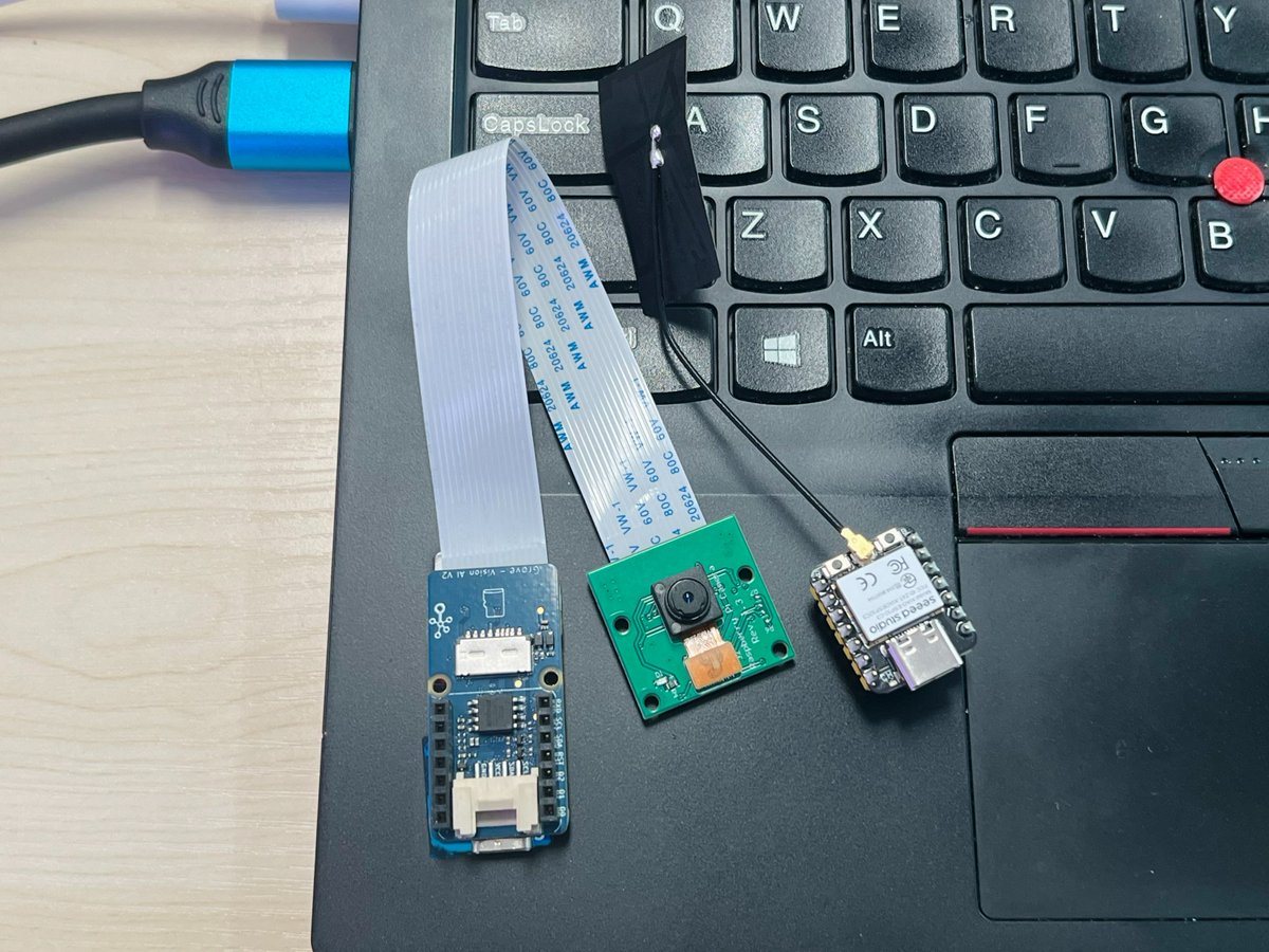 seeedstudio's tweet image. Explore the allure of AI tech with us! We're bringing the latest #AI course to #SISD, our "AI &amp;amp; Interaction Workshop"  aims to break boundaries and craft innovative projects across disciplines.
Start your own AI project here: bit.ly/3ViK9A3