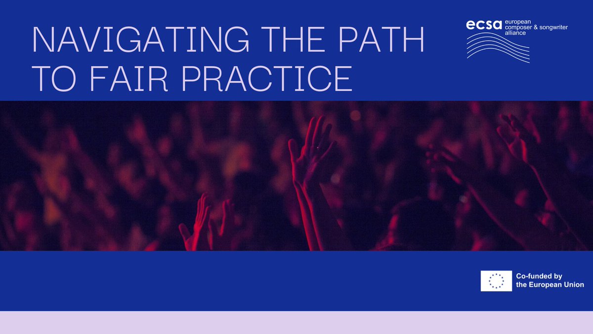 Creators_ECSA's tweet photo. 📊 Last year, ECSA published its #FairPractice report, based on a consultation among music creators. The report shows that music creators often face insecure economic and social conditions.
📈Find an overview of all the results of the consultation: ➡️ https://t.co/Nwjse5B6UR https://t.co/DnWFetXX7Y