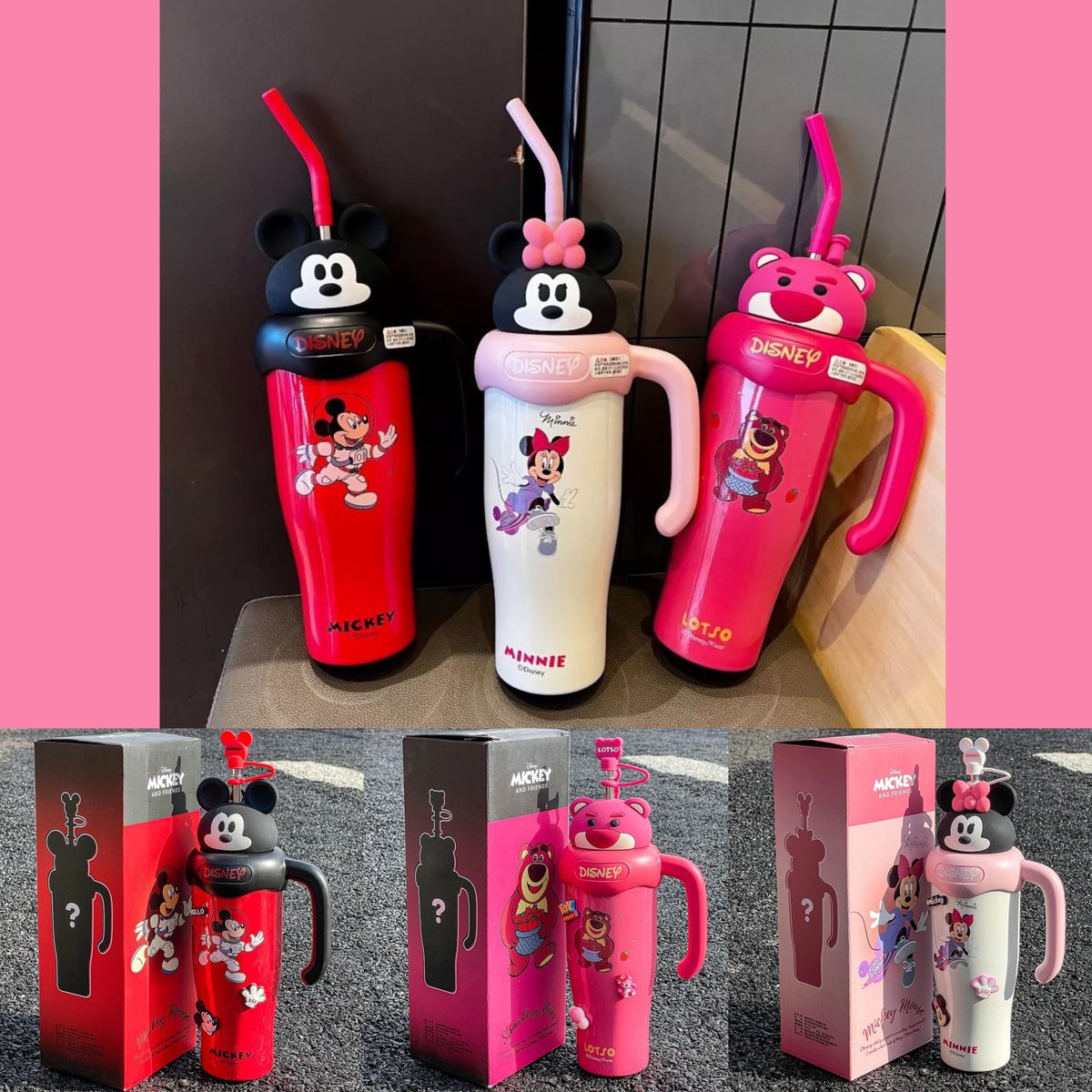 asmrchoo's tweet photo. thermos water bottle;
boleh tahan lama temperature air yang you isi &amp; siap ada straw! 

paling best sebab comel 😍

https://t.co/HhTUSqSRYu https://t.co/K1Tk030mb4
