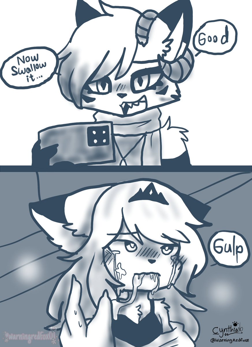 warningredfox01's tweet photo. Swallow it but it's Kona x Siara💖
🎨 : @warningredfox01
#furry #kemono #anthro #เฟอร์รี่ #เคโมะ #เคโมโนะ #swallowit #meme #มีม https://t.co/Lj37nqdg9r