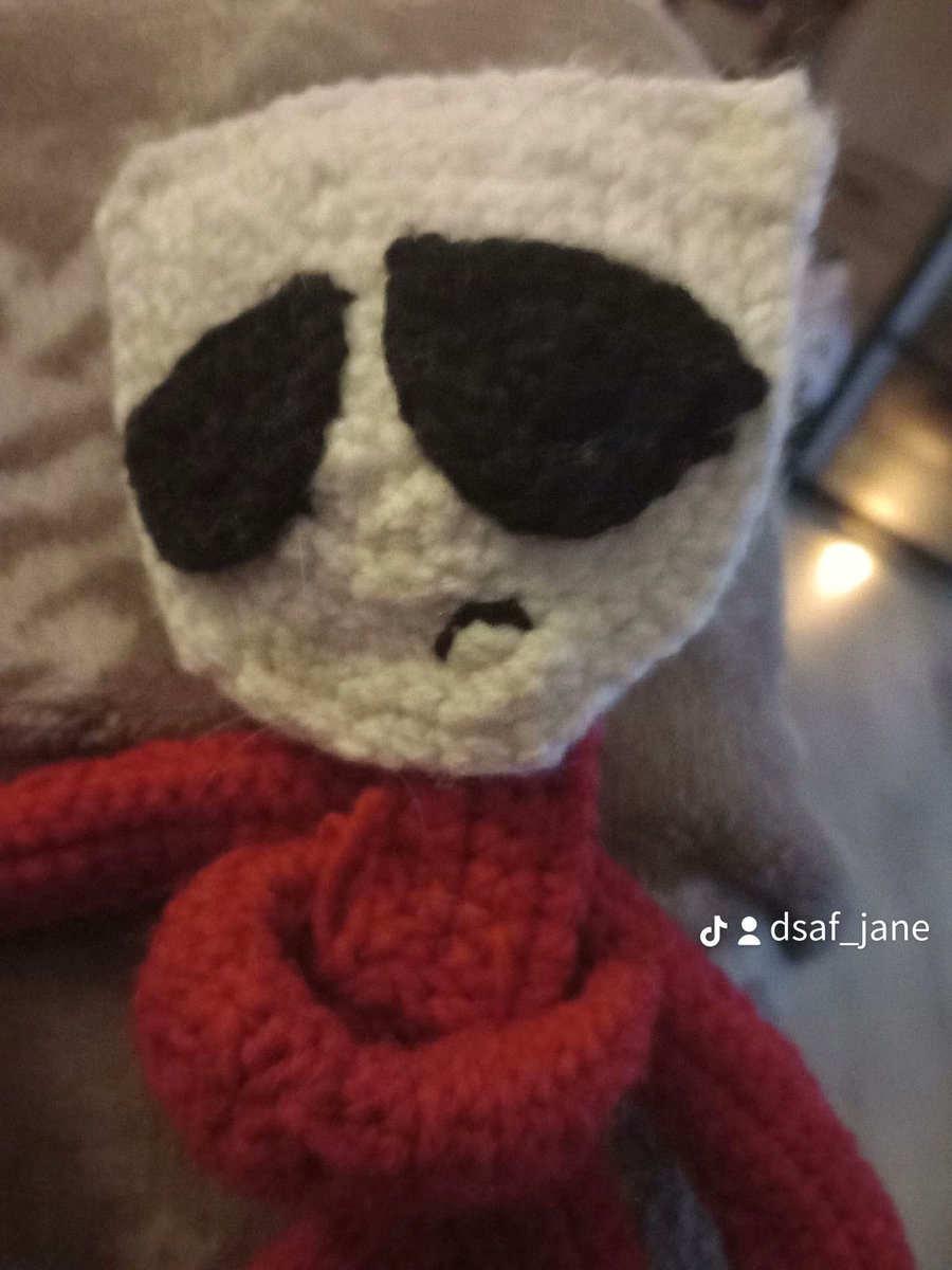 J_booLIVE's tweet photo. My home made Gangle plushie
#tadc #TheAmazingDigitalCircus #digitalcircus #croshet #gangle #gangleplushie https://t.co/9Sp09Ly5Zz