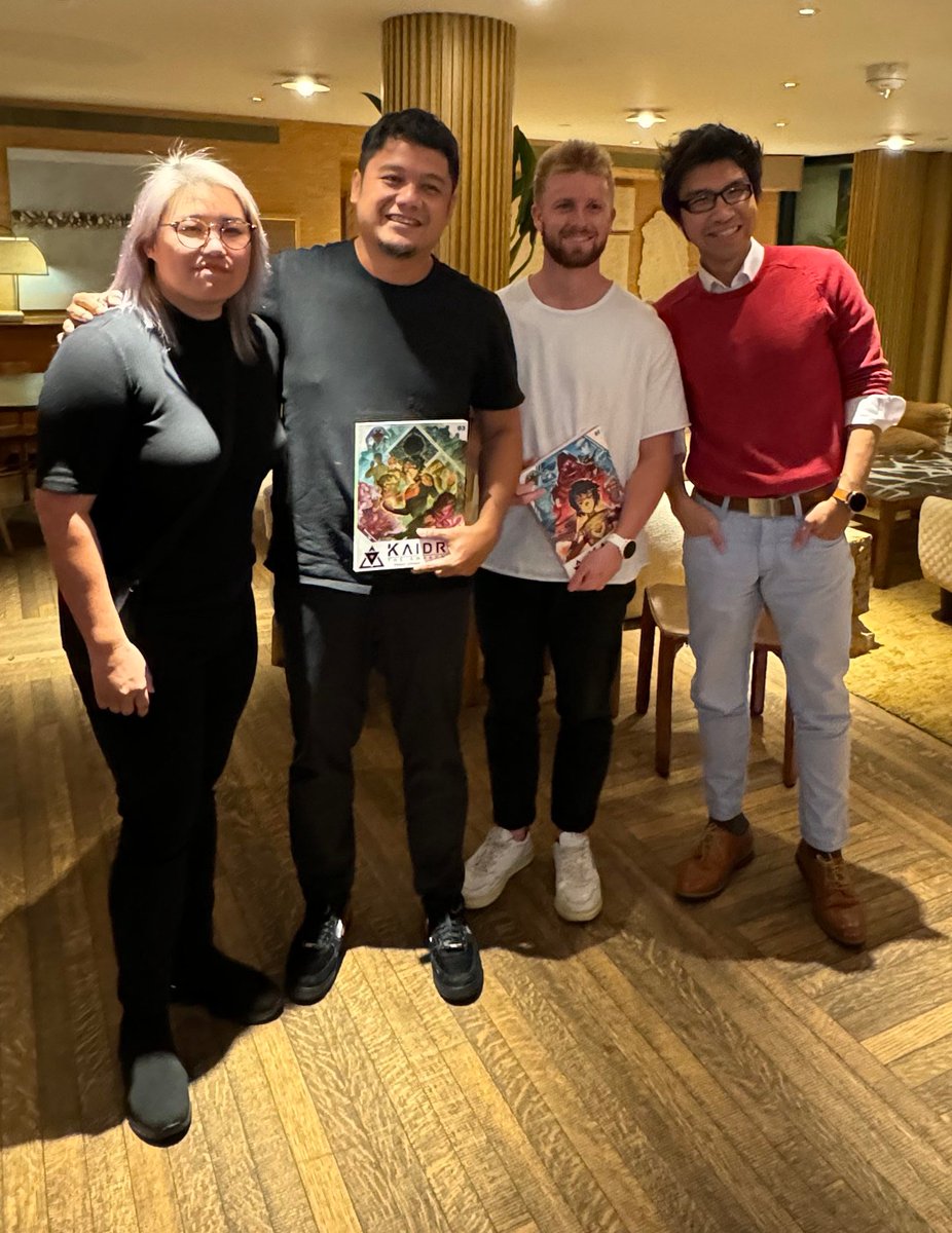 gabusch's tweet photo. GDC warmup. @YieldGuild x @pixels_online x @kaidrochronicle. #RoninFam https://t.co/aKnNT9E1J8