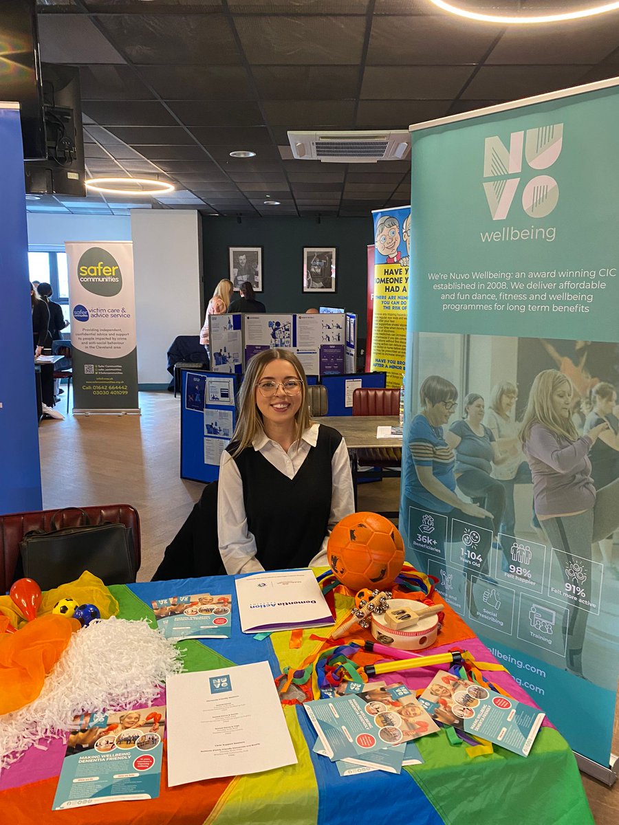 It was lovely to attend South Tees Dementia Conference yesterday, make new connections and discuss potential future collaborations 👀

Thanks to Brian and Marie from <a href="/DATeesside/">Dementia Action Teesside</a> for organising the event, and to Tanya Thomson and Anna Wilson for your informative presentations ☺️