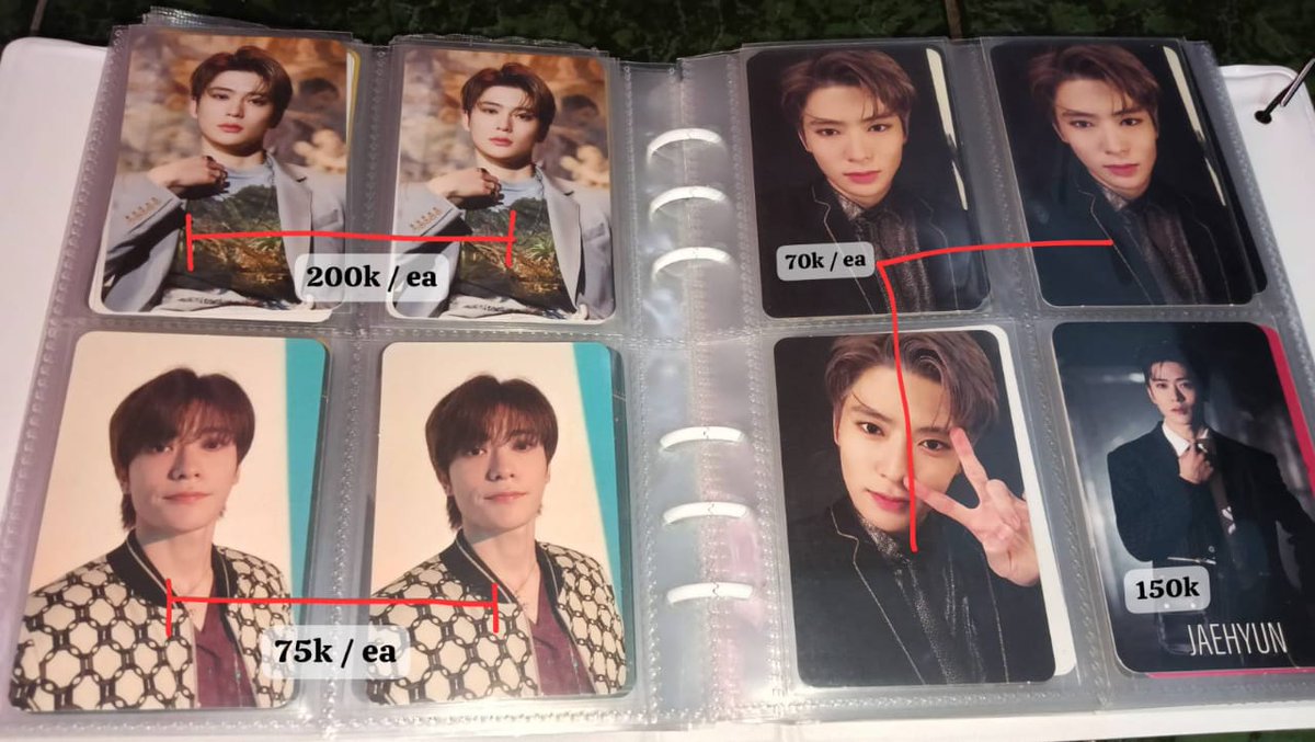 yaepponim's tweet photo. ✨WTS Photocard NCT✨
NCT 127, NCT DREAM, WAYV
Jaehyun, Taeyong, Doyoung, Yuta, Mark, Jaemin, Jeno, Haechan, Jisung, Winwin, Sungchan

- di jual bcs stop collect
- boleh nego tipis²
- take all 5.750k

🇮🇩 ready INA 
✅ toko oren
✅ keep event (with DP)
📍Jatim
#zonauang #lapaknct https://t.co/QgchvRrjaF