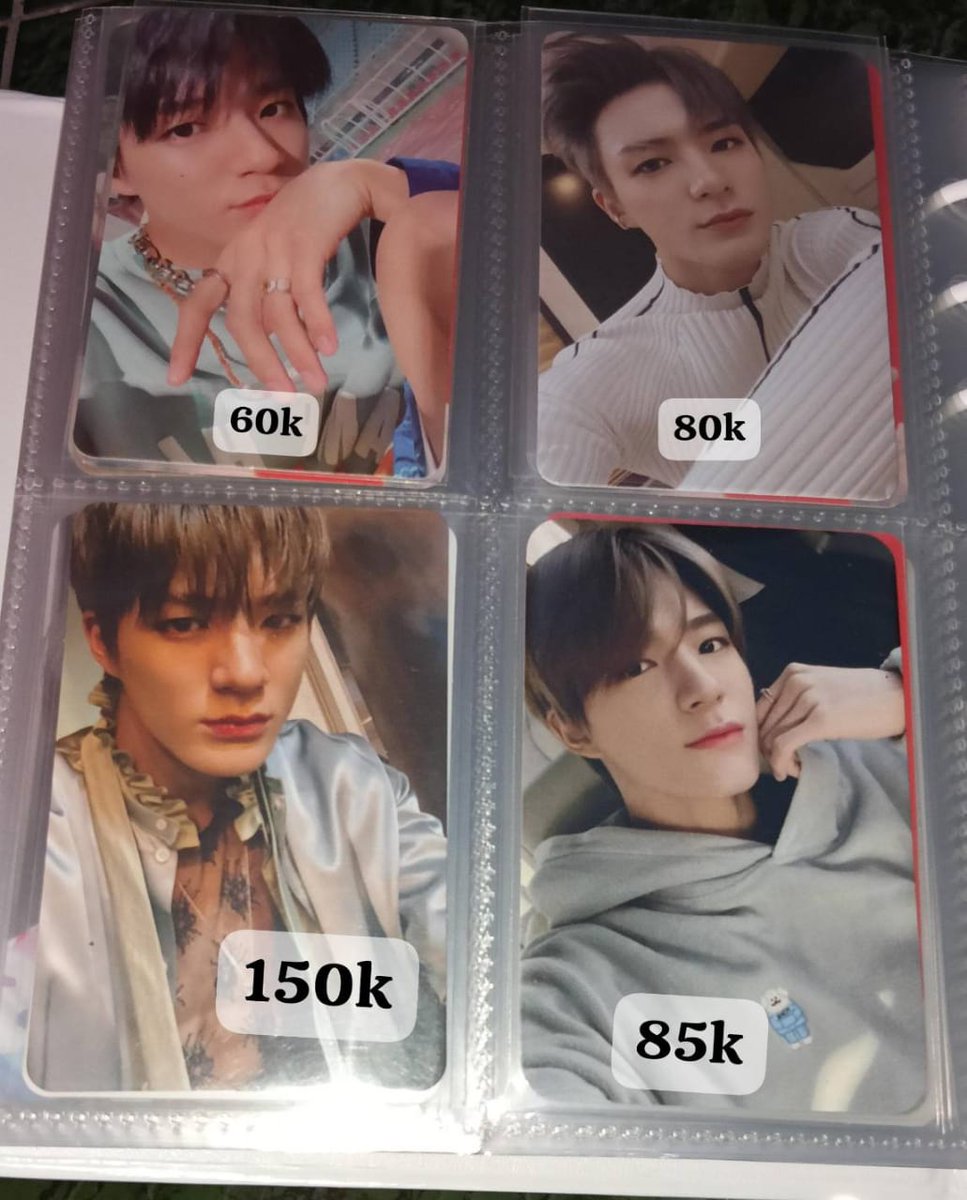 yaepponim's tweet photo. ✨WTS Photocard NCT✨
NCT 127, NCT DREAM, WAYV
Jaehyun, Taeyong, Doyoung, Yuta, Mark, Jaemin, Jeno, Haechan, Jisung, Winwin, Sungchan

- di jual bcs stop collect
- boleh nego tipis²
- take all 5.750k

🇮🇩 ready INA 
✅ toko oren
✅ keep event (with DP)
📍Jatim
#zonauang #lapaknct https://t.co/n8VohPpxoJ
