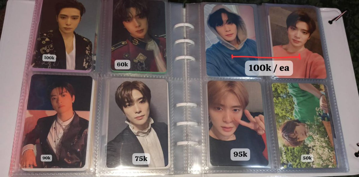 yaepponim's tweet photo. ✨WTS Photocard NCT✨
NCT 127, NCT DREAM, WAYV
Jaehyun, Taeyong, Doyoung, Yuta, Mark, Jaemin, Jeno, Haechan, Jisung, Winwin, Sungchan

- di jual bcs stop collect
- boleh nego tipis²
- take all 5.750k

🇮🇩 ready INA 
✅ toko oren
✅ keep event (with DP)
📍Jatim
#zonauang #lapaknct https://t.co/n8VohPpxoJ