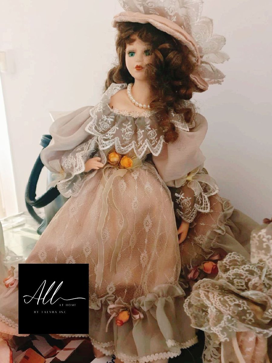 Collector #allathome  poupées de porcelaine pièces uniques