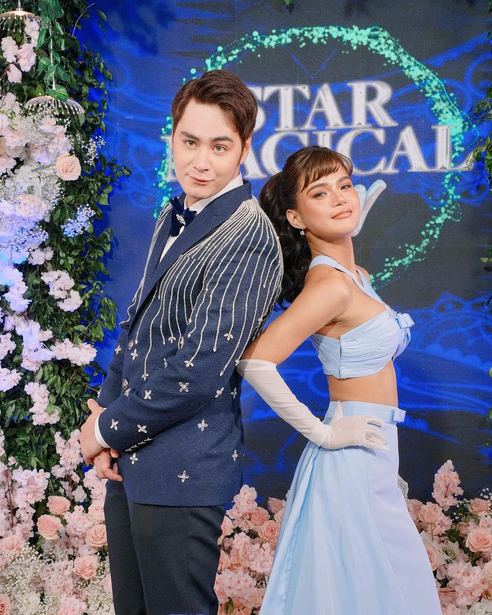 Yunnieshin's tweet photo. They look so mischievously royal that always have each others back.
My own kind of Ethereal Tandem.
Love you both @MissMarisRacal @Ajenningss_ 🥹😍😍

#MARISxANTHONY 
#StarMagicProm2024
#StarMagicalFairyTaleNight
#MarisRacal | #AnthonyJennings https://t.co/YCvc0FziAy