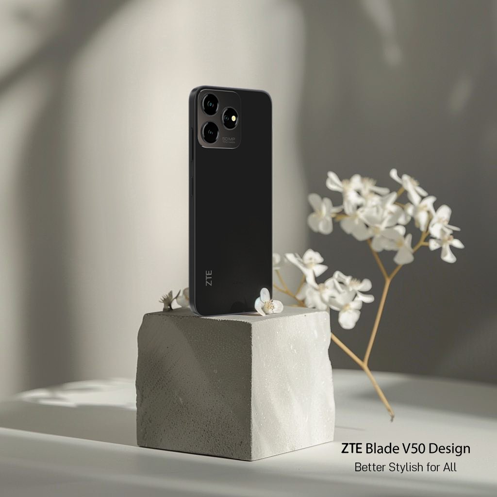 Immerse yourself in pure elegance of #ZTEBladeV50Design! Its exquisite back glass design turns every glance into an art form, bringing the beauty of nature to your fingertips. 🌸📷

For details 👉bit.ly/4abtTVF

#ZTE #V50Design #BetterStylishForAll