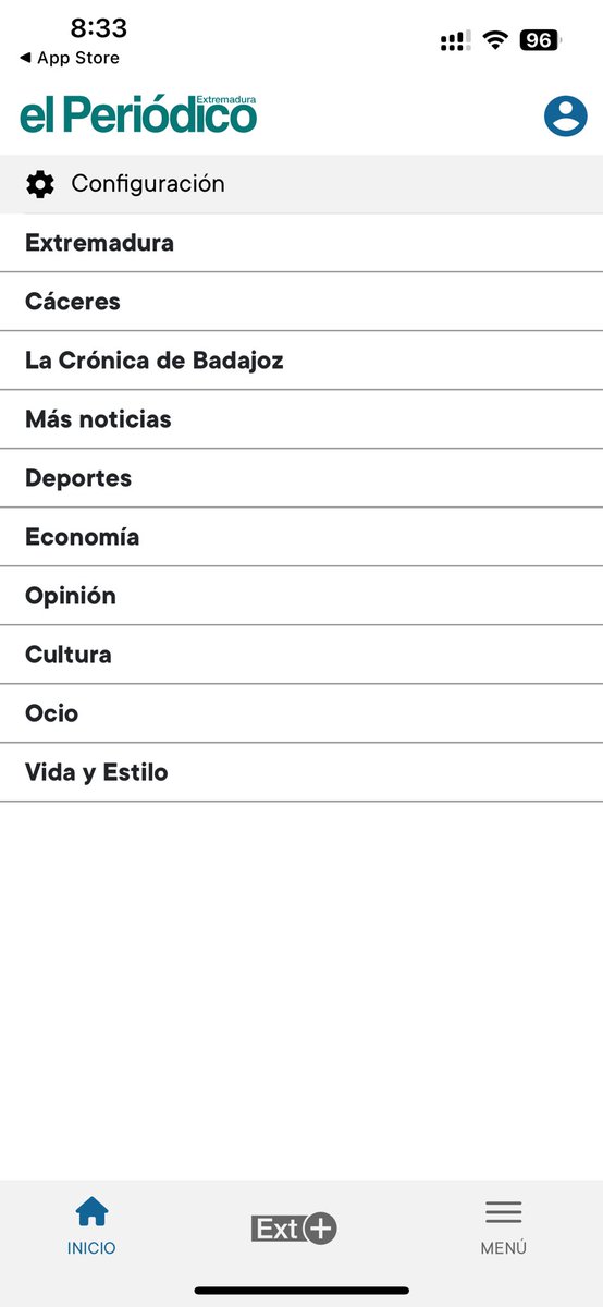 Nueva actualización de la App de <a href="/EPExtremadura/">El Periódico Extremadura</a> y sigo sin poder ver noticias de la Capital de Extremadura. Este medio merece la pena <a href="/ayto_merida/">Ayuntamiento de Mérida</a> ???