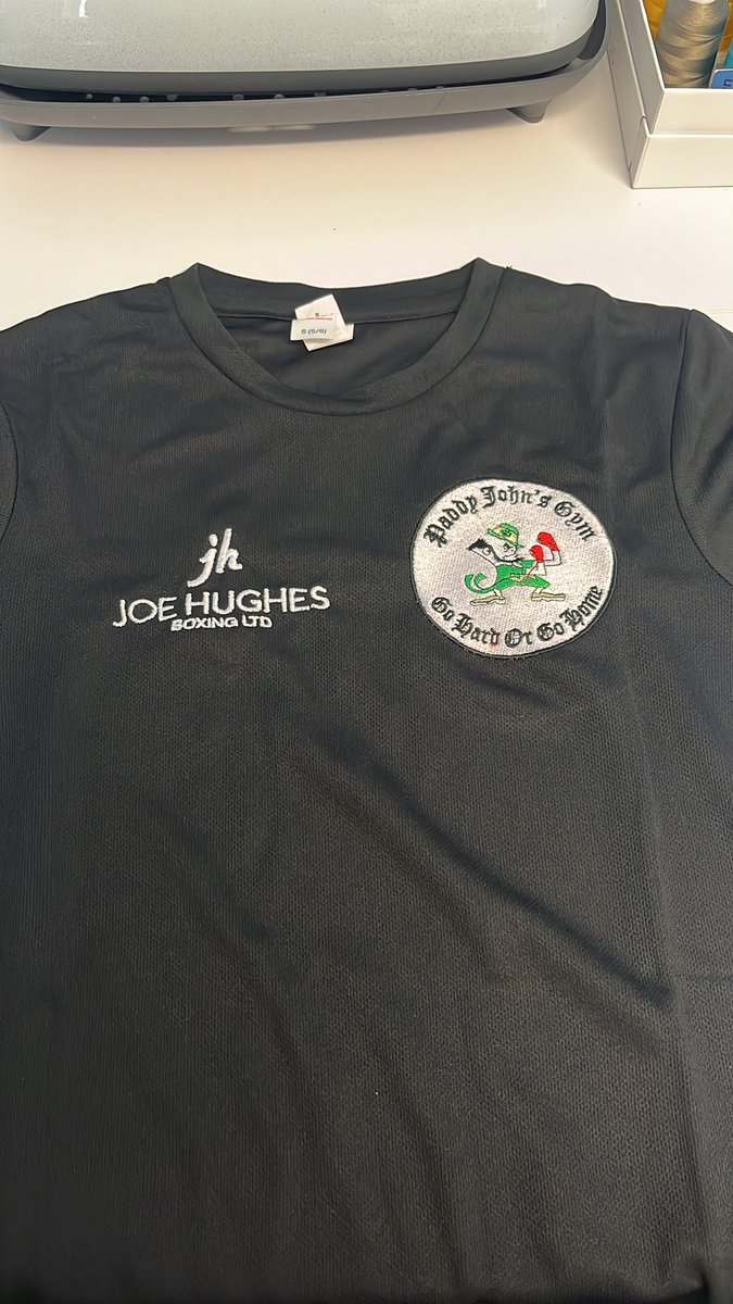 What's new!🌟 

1️⃣Making a splash in our <a href="/ProgsportsSG/">Progressive Sports South Glos & Bristol</a> swim teacher tee, rocking the sleek ABR logo

2️⃣We've teamed up with <a href="/paddyjohnsgym/">Paddy John's Gym</a> for some awesome branded gear – hoodies, tees &amp; shorts💪 

All with amazing embroidery work that really pops!✨ 

💻apparelbyro.co.uk