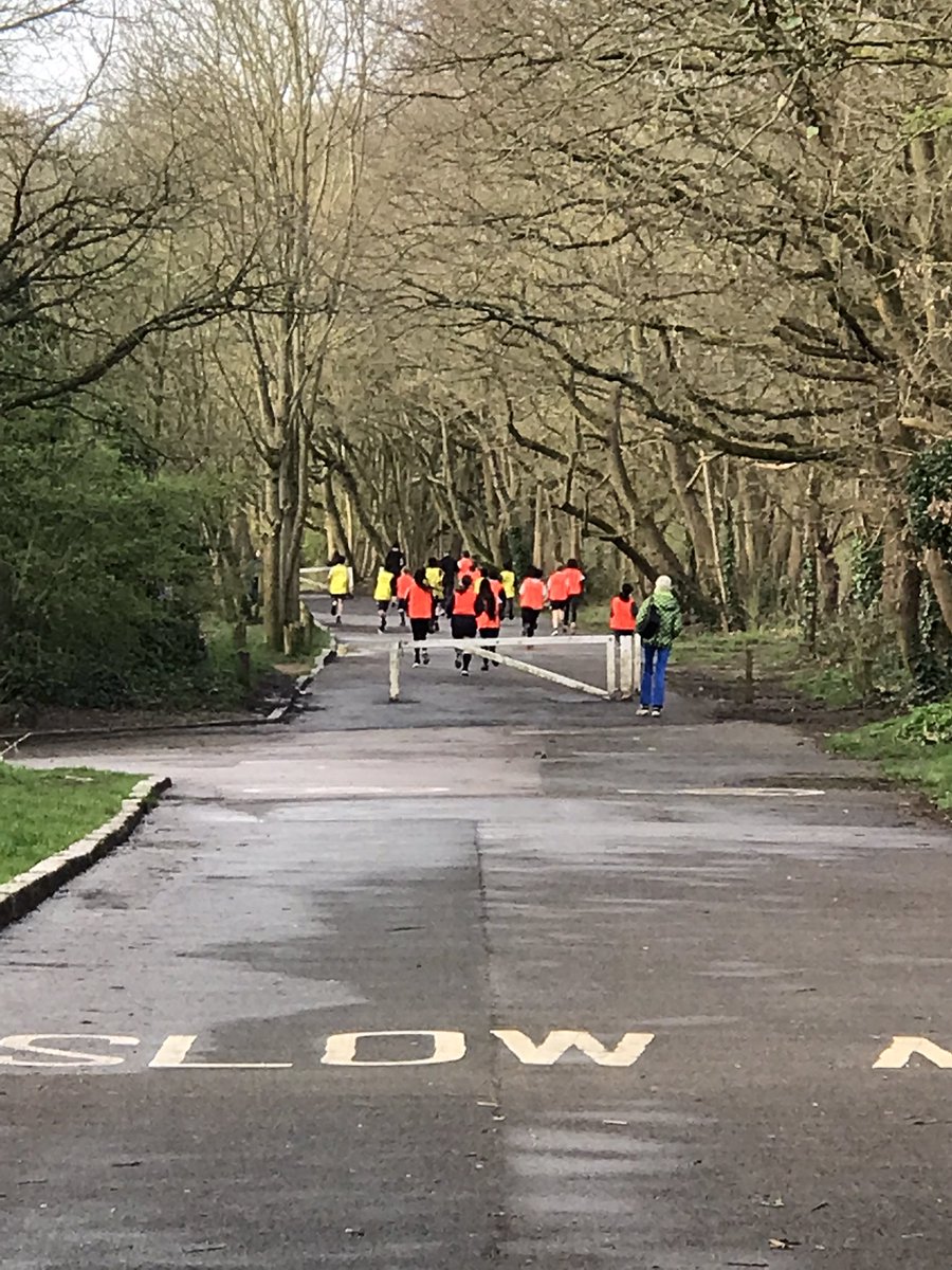 A lovely mild day for running club this week!!