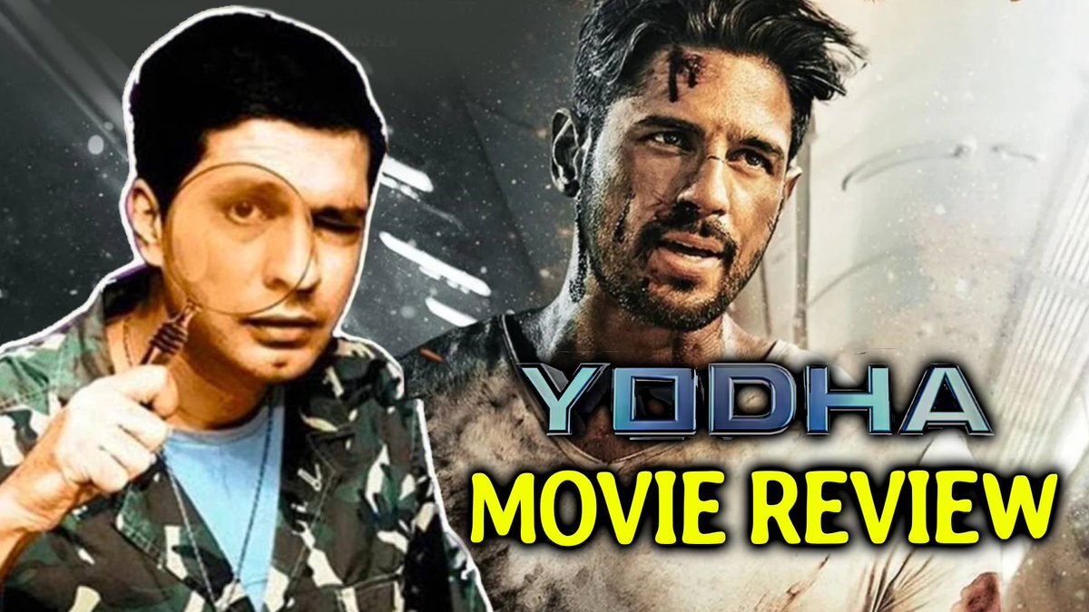 A High-Octane Action Thriller..
#YodhaReview By RJ <a href="/DIVYASOLGAMA/">RJ🇬️9⃣ Divya (दिव्य) Solgama</a> (4/5) ⭐️⭐️⭐️⭐️
👉youtu.be/1b8oOzbMZ9k

#SidharthMalhotra looks fantastic &amp; shines high in action &amp; dramatic scenes. 
#DishaPatni looks great &amp; has an interesting role.
#RaashiiKhanna lends good support